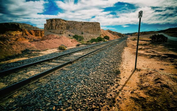 Canyon railway
